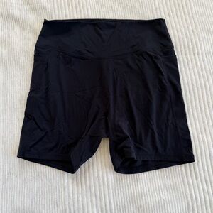 Women's Black Bike Shorts